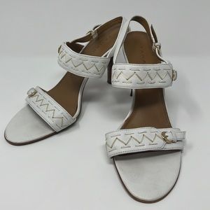 Beautiful White high heel Tahari shoes